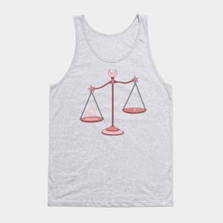 Libra (Baby Pink) Tank Top